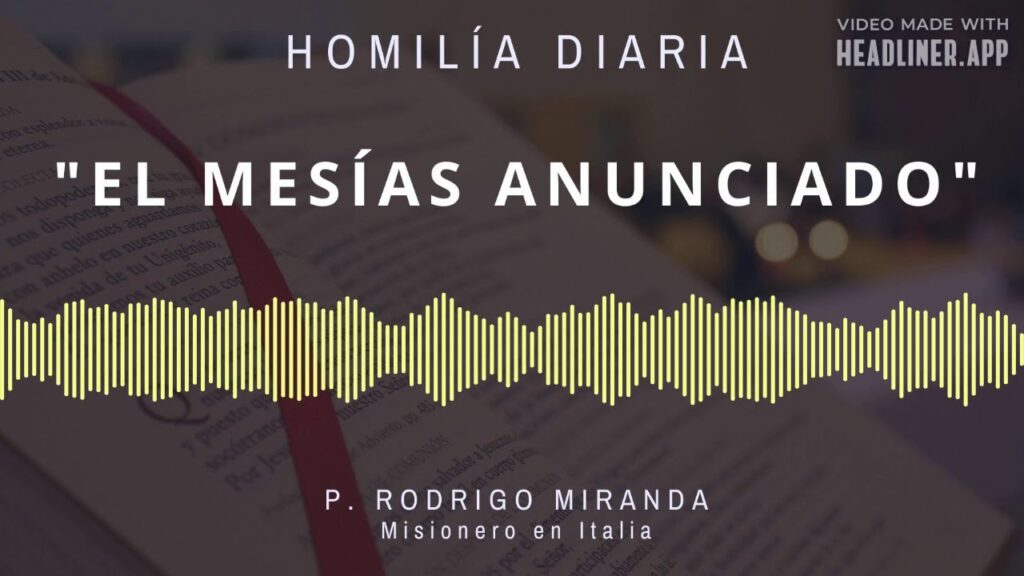 [Homilía Diaria] El Mesías anunciado (Sábado XV de Tiempo Ordinario)