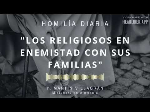 [Homilía Diaria] Los religiosos en enemistad con sus familias (Lunes XV de Tiempo Ordinario)