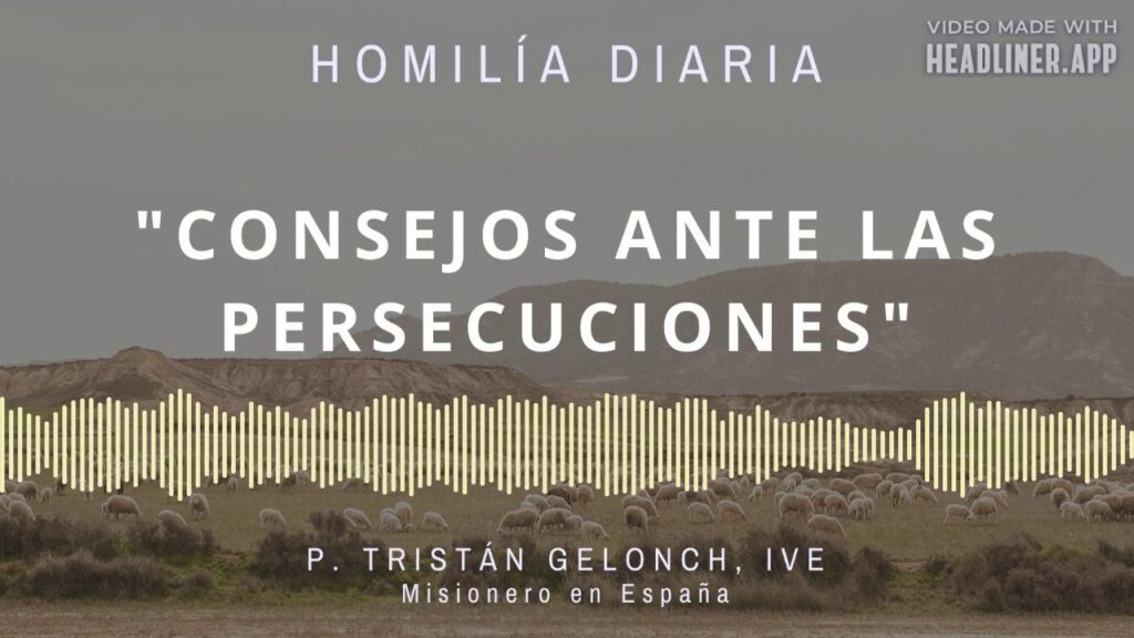 [Homilía Diaria] Consejos ante las persecuciones (Viernes XIV de Tiempo Ordinario)