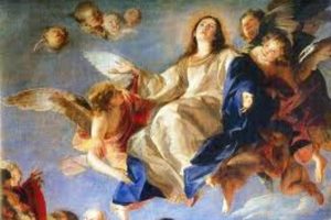 El recuerdo y la invocación de la Santísima Virgen María.