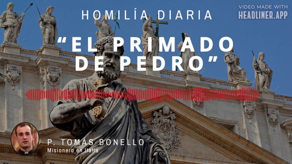[Homilía Diaria] El primado de Pedro (Domingo XXI de Tiempo Ordinario)