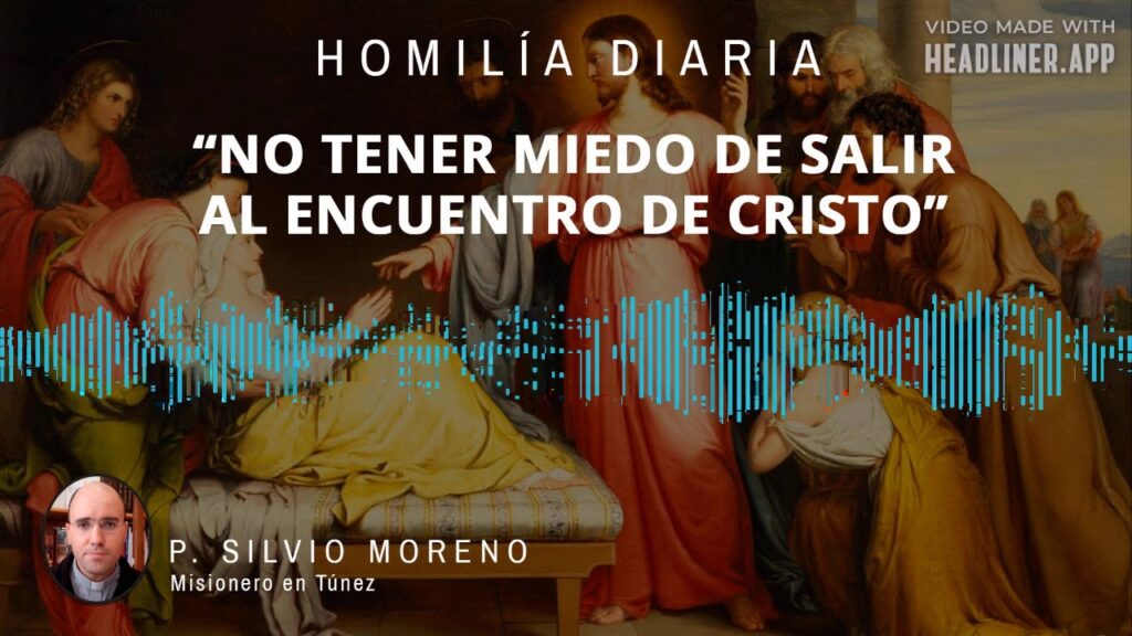 Evangelio Miércoles 2 de Septiembre 2020 | No tener miedo de salir al encuentro de Cristo