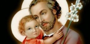 San José y el Niño Jesús, Voz católica