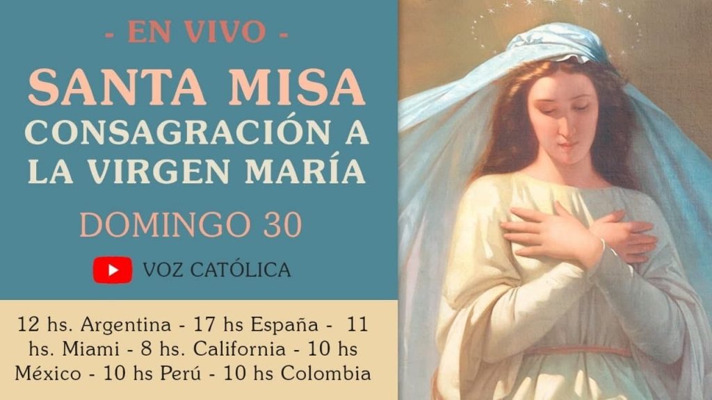 Consagración a María
