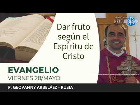 Evangelio de hoy, 28 de mayo de 2021 | Dar fruto según el Espíritu de Cristo.