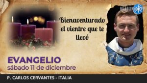 Evangelio de hoy, 11 de diciembre de 2021 | Bienaventurado el vientre que te llevó