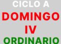29 de enero – IV Domingo de Tiempo Ordinario – Presentación del Señor – CICLO A