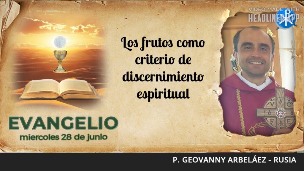 Evangelio de hoy, 28 de junio de 2023 | Los frutos como criterio de discernimiento espiritual