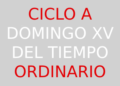 16 de Julio – XV Domingo del Tiempo Ordinario – CICLO A
