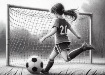 Una Jugadora de Fútbol