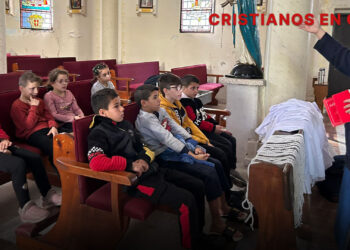 Preparando la Primera Comunión – Cristianos en Gaza