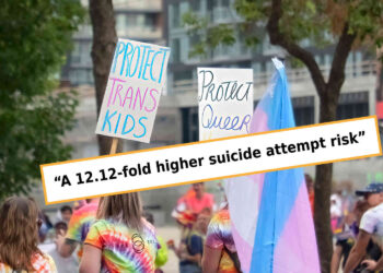 El riesgo de suicidio aumenta 12 veces tras la cirugía de «afirmación de género»