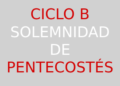 19 de mayo – Solemnidad de Pentecostés