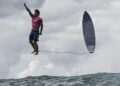 La foto viral del surfista brasileño: en los Juegos Olímpicos, la gloria es de Dios