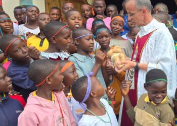 Navidad entre los niños de la misión