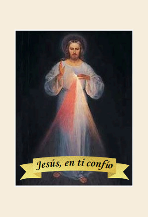 Tarjetas y separadores Jesús, en ti confío