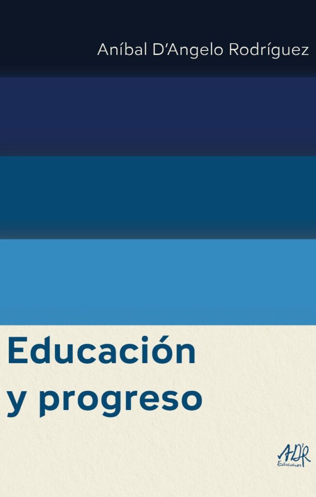 Portada del libro: Educación y progreso