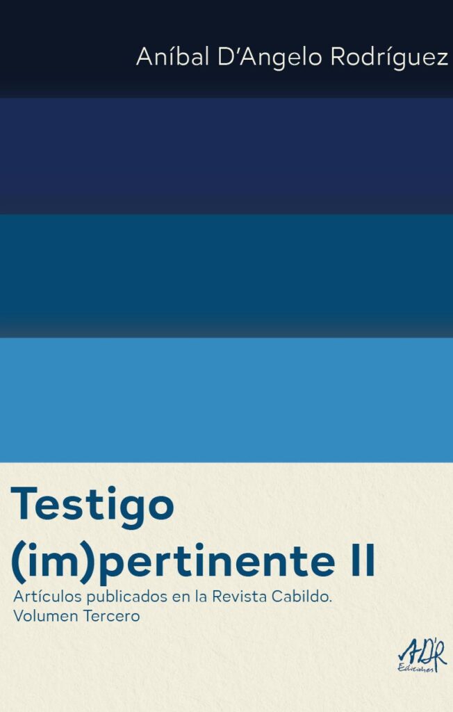 Portada del libro: Testigo (im)pertinente II