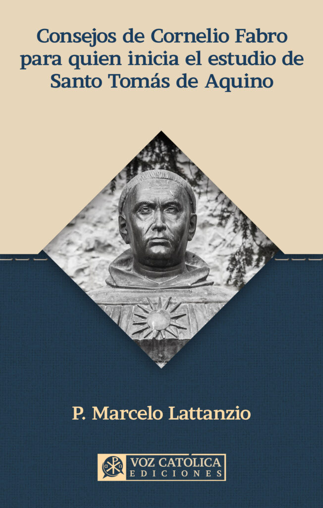 Portada del libro: Consejos de Cornelio Fabro para quien inicia el estudio de Santo Tomás de Aquino