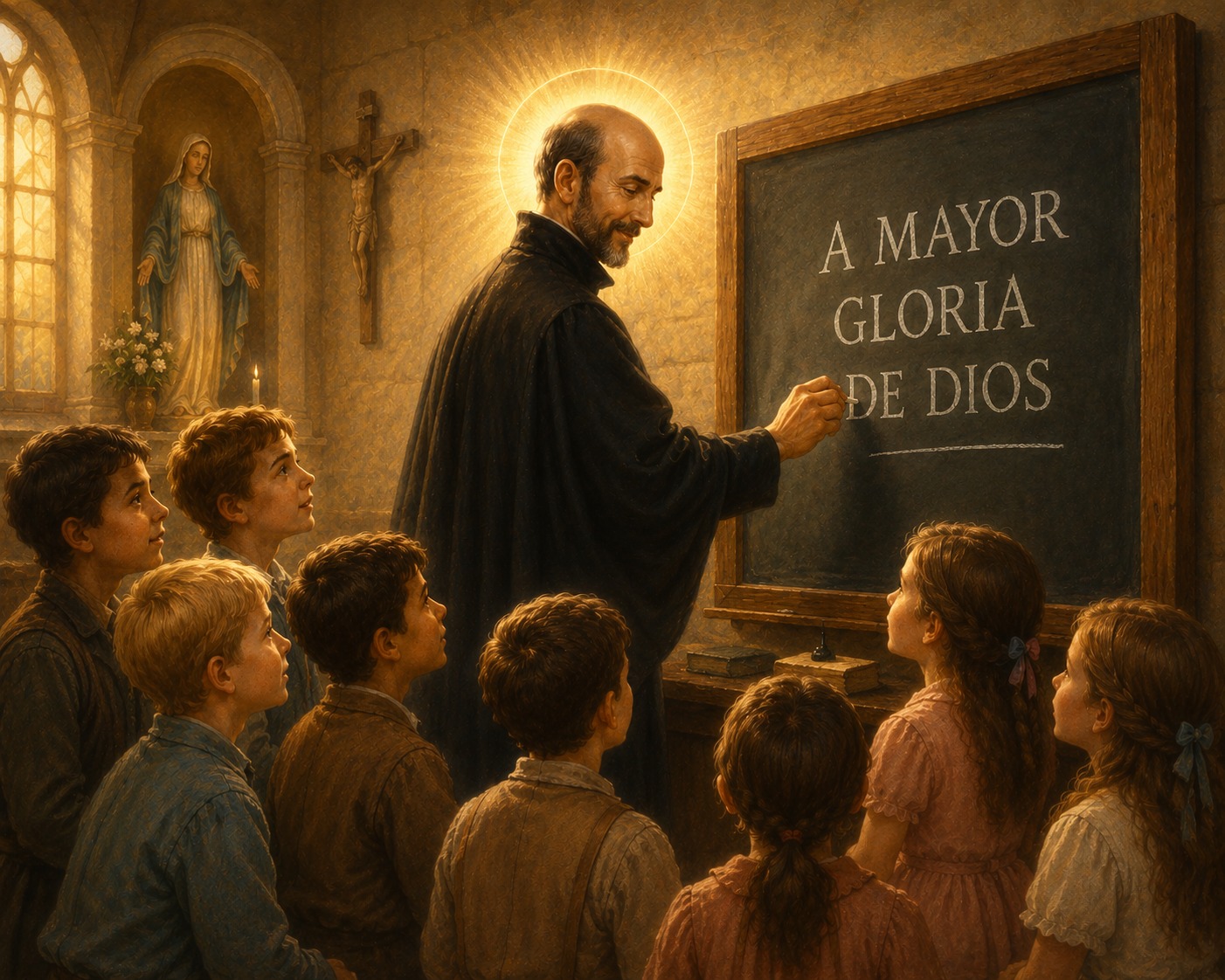 ¿Mamá qué significa “A MAYOR GLORIA DE DIOS”?
