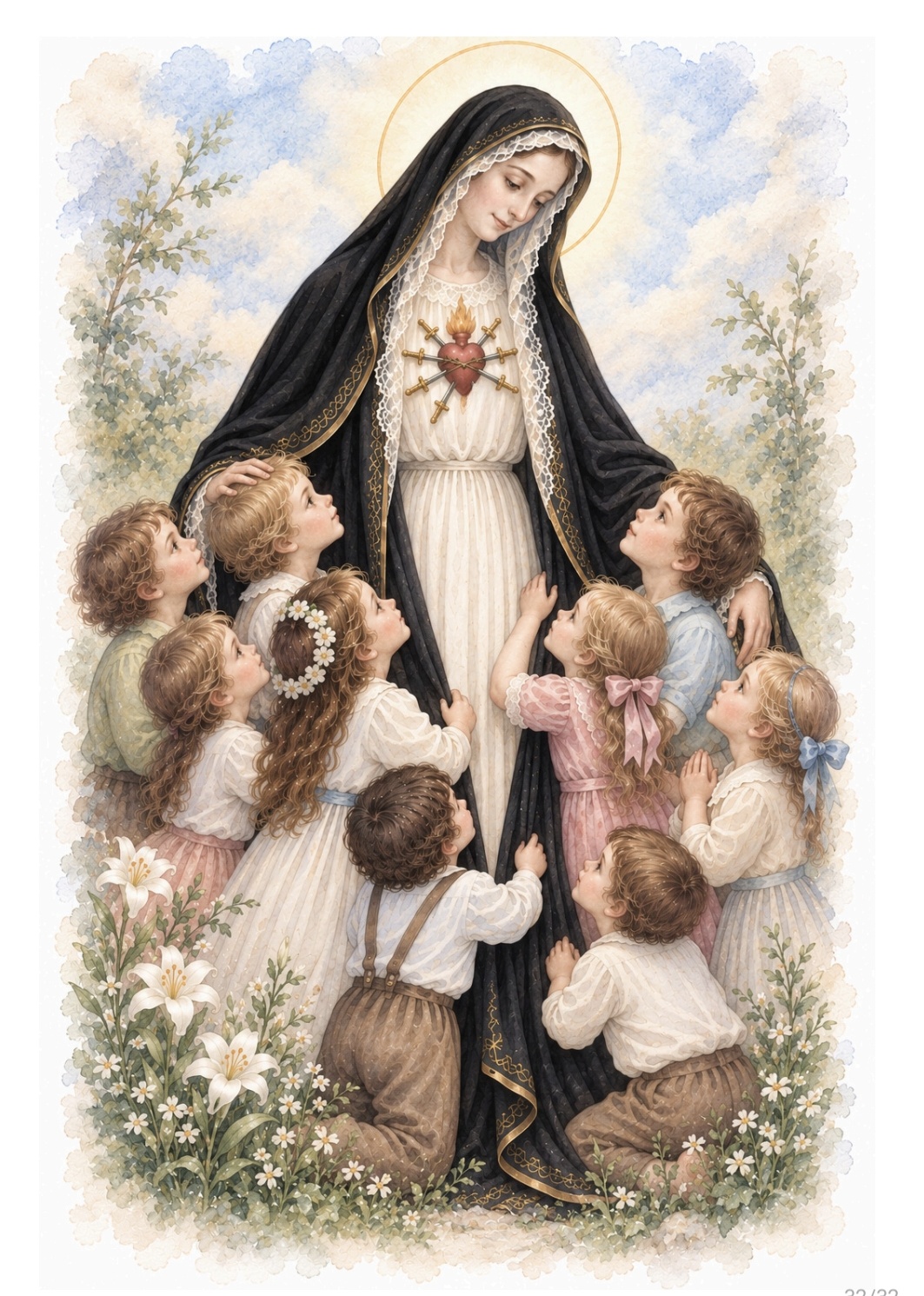 Los dolores de la Virgen María