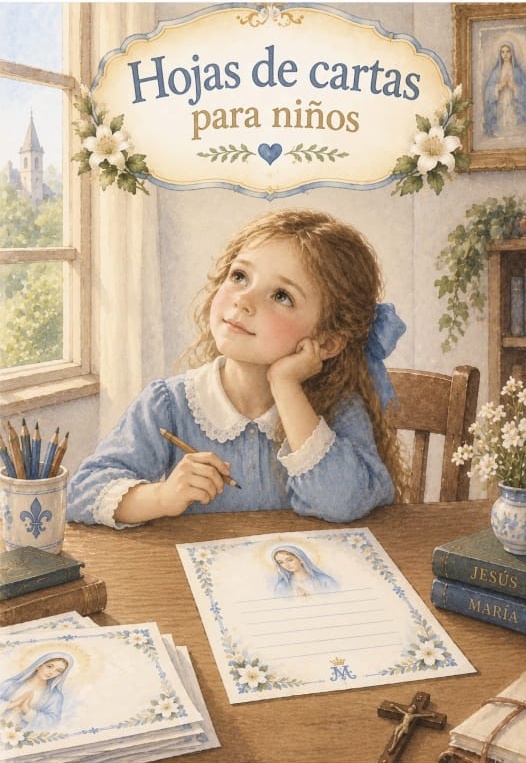 Hojas de cartas para niños