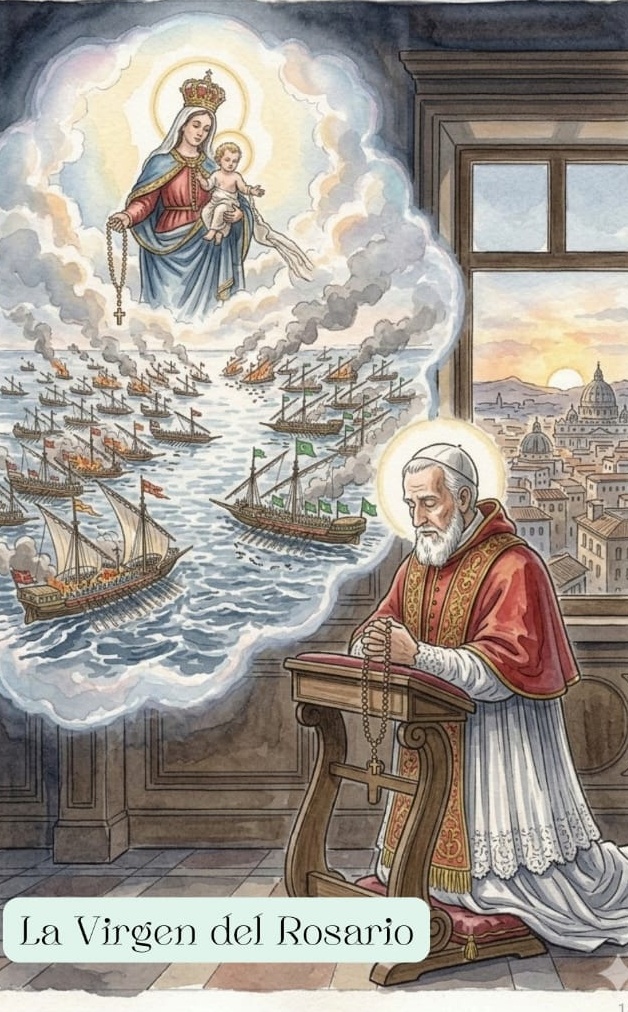 La Virgen del Rosario y la batalla de Lepanto